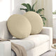 Vidaxl zitkussens 2 pcs crème ø60 x 21 cm stof