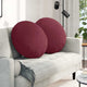 Cuscini seduta Vidaxx 2 pezzi tessuto rosso vino ø80 x 29 cm