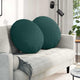Cuscini sedile Vidaxx 2 pezzi tessuto verde scuro ø80 x 29 cm