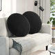 Cuscini seduta Vidaxx 2 pezzi nero ø 80 x 29 cm velluto