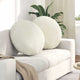 Vidaxl zitkussens 2 pcs crème ø 80 x 29 cm fluweel