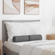 Cuscini a rullo VidaXL 2 pezzi in tessuto grigio scuro ø 15 x 40 cm