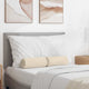 Cuscini a rullo VidaXL 2 pezzi beige ø 15 x 40 cm in tessuto microfibra
