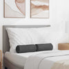 Cuscini a rullo VidaXL 2 pezzi in tessuto a corde grigio scuro ø 15 x 40 cm