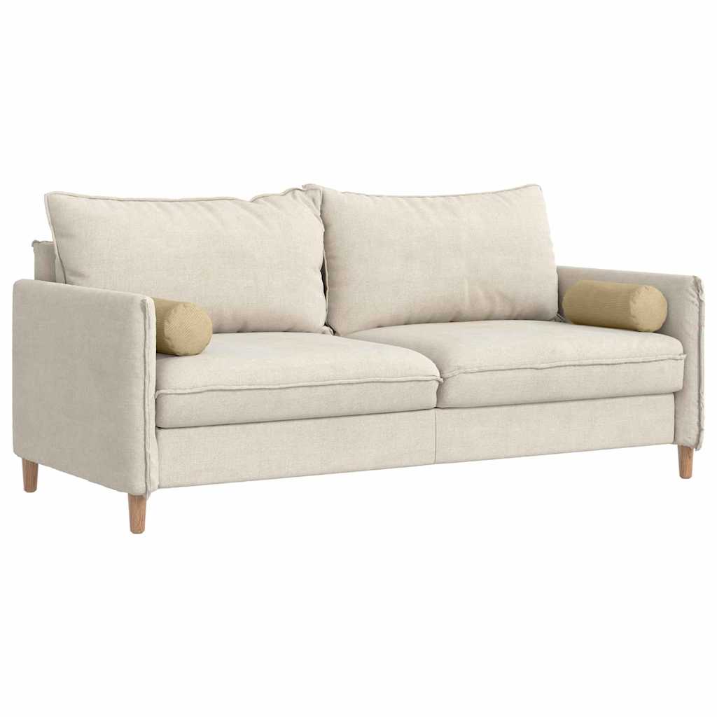 Cuscini a rullo VidaXL 2 pezzi grigio verde ø 15 x 40 cm in tessuto di corda