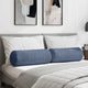 Cuscini a rullo Vidaxx 2 pezzi blu ø 25 x 70 cm in tessuto di corda