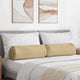 Cuscini a rullo VidaXL 2 pezzi grigio verde ø 25 x 70 cm in tessuto di corda