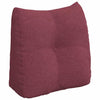 Cuscino schienale Vidaxx tessuto rosso vino 45 x 24 x 50 cm