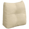 Cuscino schienale Vidaxx in tessuto color crema 45 x 24 x 50 cm