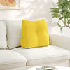 Cuscino schienale Vidaxx in tessuto giallo chiaro 45 x 24 x 50 cm