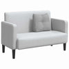 Cuscino schienale Vidaxx in tessuto grigio nuvola 45 x 24 x 50 cm