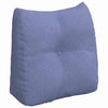 Vidaxl rugkussen jeans blauw 45 x 24 x 50 cm stof