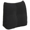 Vidaxl rugkussen zwart 45 x 24 x 50 cm fluweel