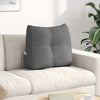 Cuscino schienale Vidaxx in tessuto grigio scuro 60 x 24 x 50 cm