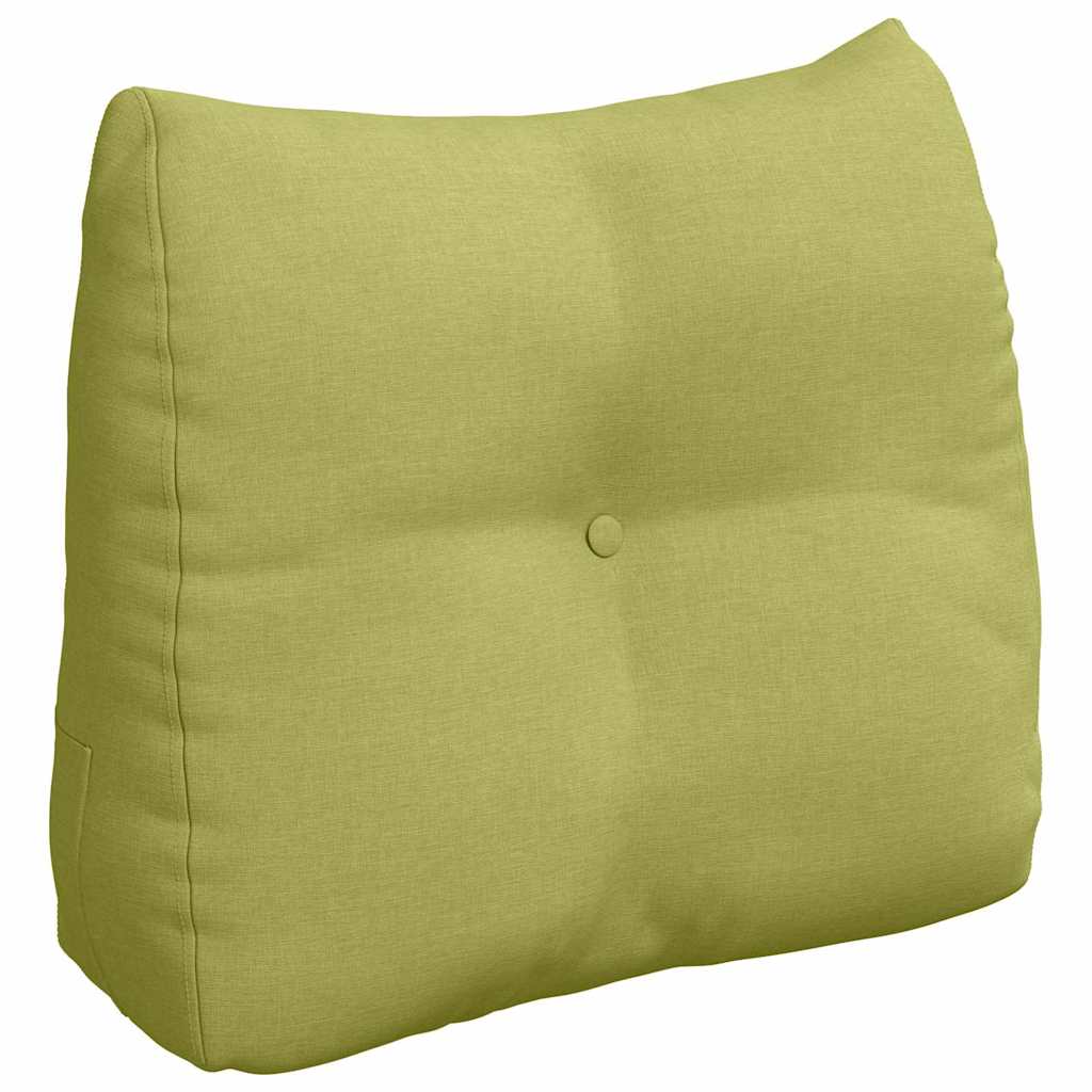 Vidaxl rugkussen lichtgroen 60 x 24 x 50 cm stof
