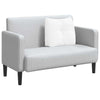 Cuscino schienale Vidaxx tessuto bianco 60 x 24 x 50 cm