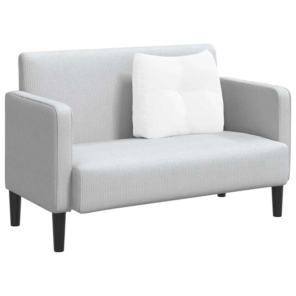Vidaxl rugkussen wit 60 x 24 x 50 cm stof