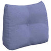 Vidaxl rugkussen jeans blauw 60 x 24 x 50 cm stof