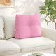 Vidaxl rugkussen roze 60 x 24 x 50 cm stof