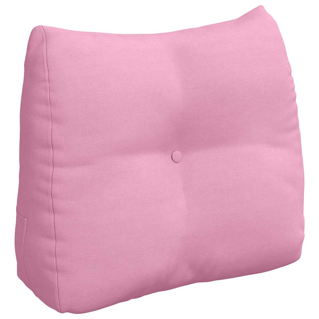 Cuscino schienale Vidaxx in tessuto rosa 60 x 24 x 50 cm