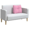 Cuscino schienale Vidaxx in tessuto rosa 60 x 24 x 50 cm