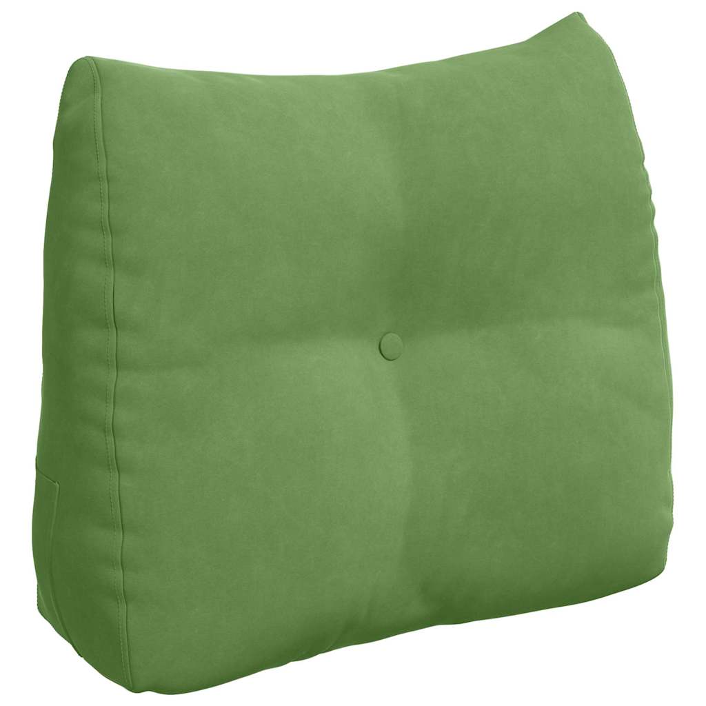 Vidaxl rugkussen lichtgroen 60 x 24 x 50 cm fluweel