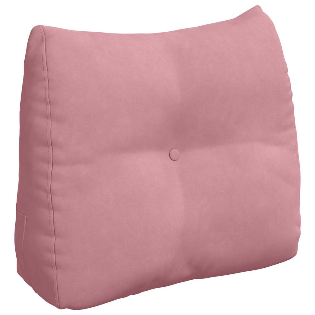 Cuscino schienale Vidaxx rosa 60 x 24 x 50 cm in velluto