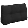 Cuscino schienale Vidaxx tessuto nero 80 x 24 x 50 cm