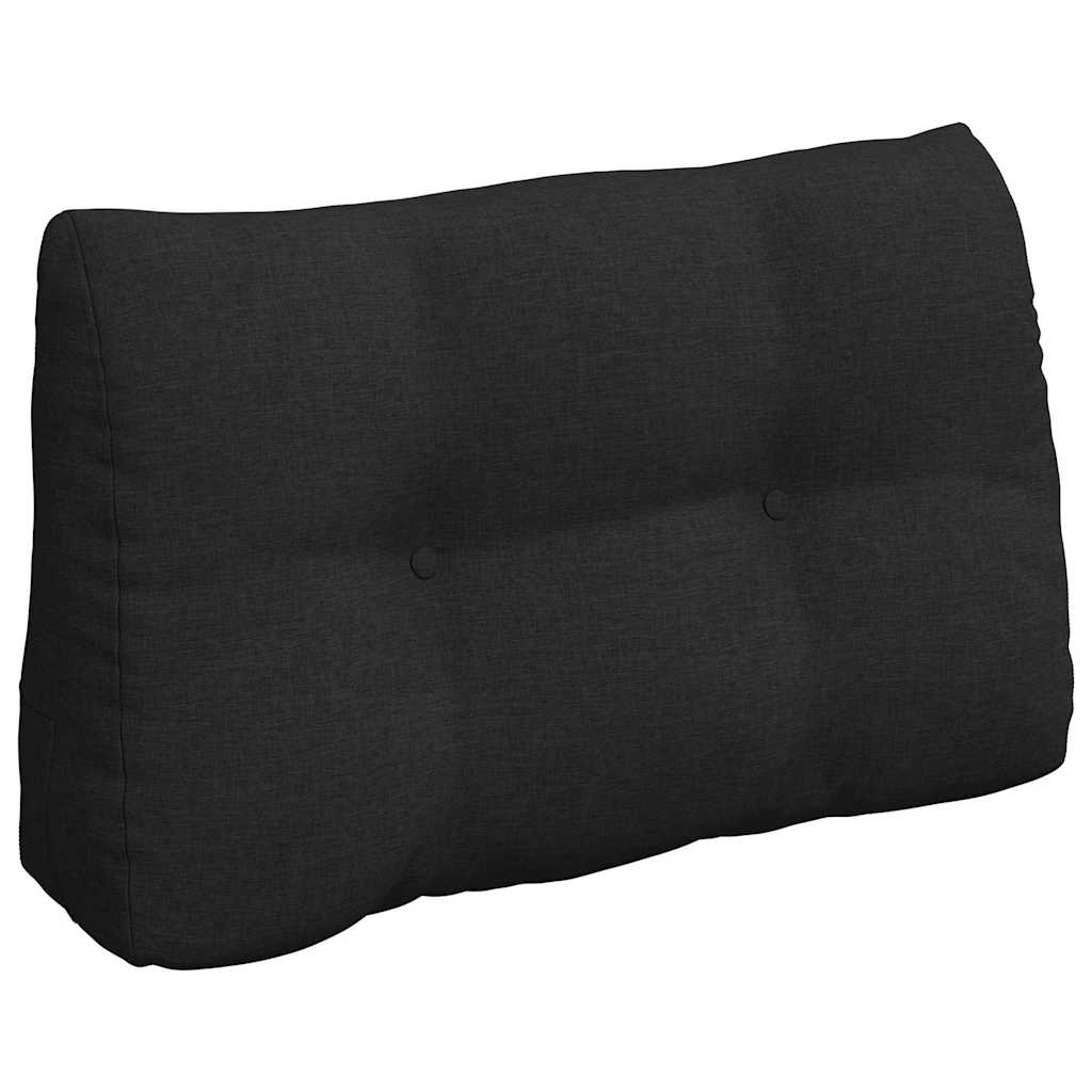 Cuscino schienale Vidaxx tessuto nero 80 x 24 x 50 cm