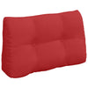 Vidaxx cojín de respaldo rojo 80 x 24 x 50 cm tela