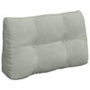 Cuscino schienale Vidaxx grigio chiaro 80 x 24 x 50 cm in velluto