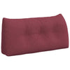 Cuscino schienale Vidaxx tessuto rosso vino 100 x 24 x 50 cm