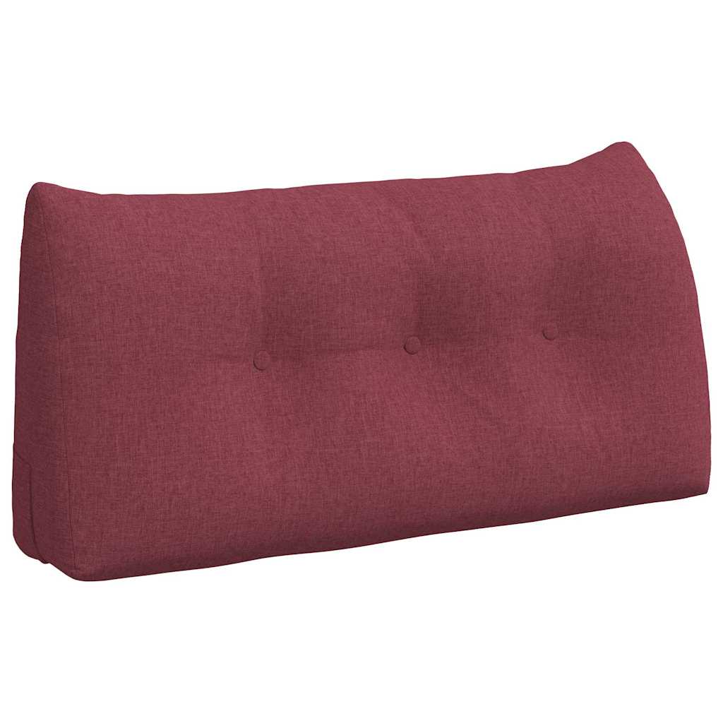 Cuscino schienale Vidaxx tessuto rosso vino 100 x 24 x 50 cm