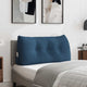 Vidaxl rugkussen blauw 100 x 24 x 50 cm stof