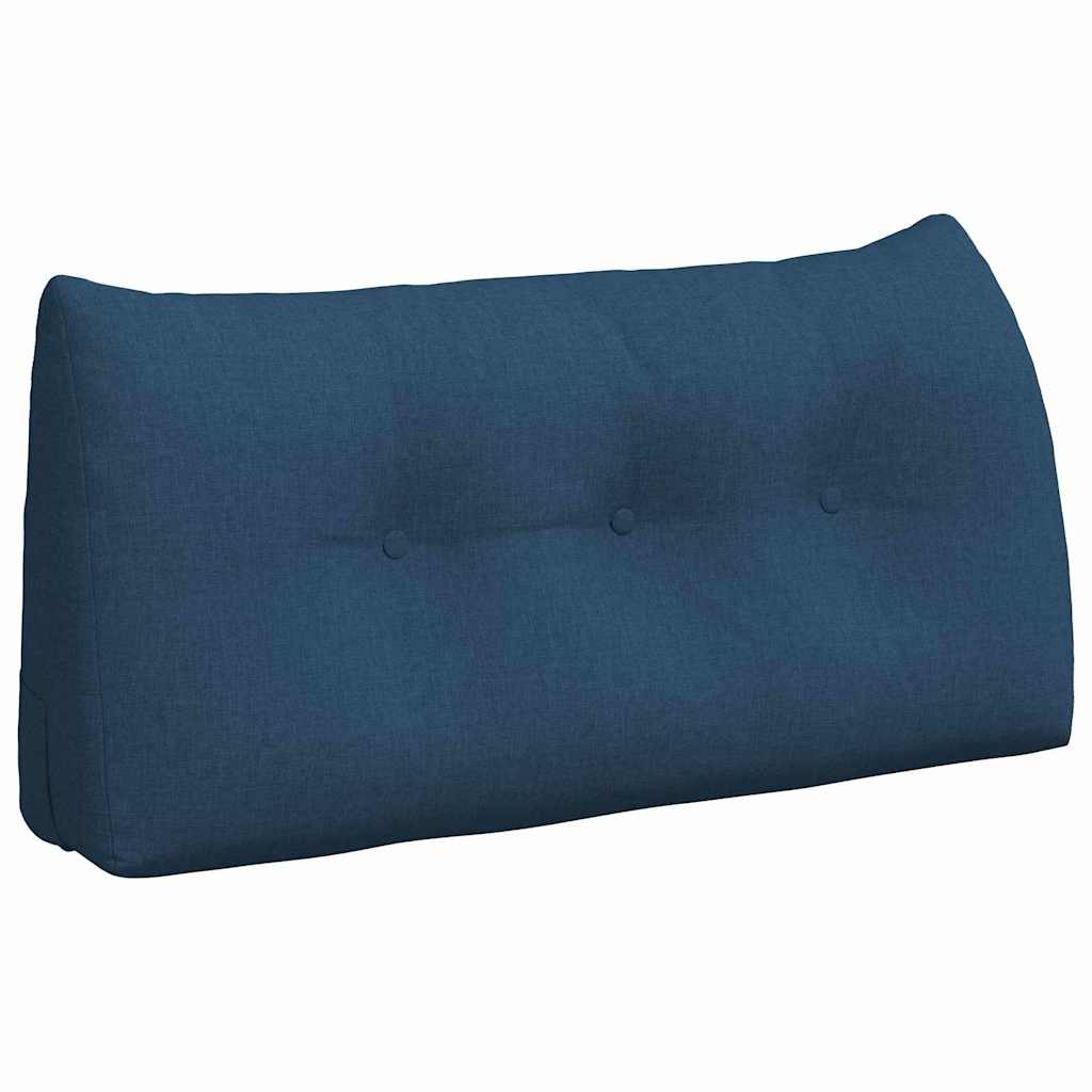 Vidaxx cojín de respaldo azul 100 x 24 x 50 cm tela