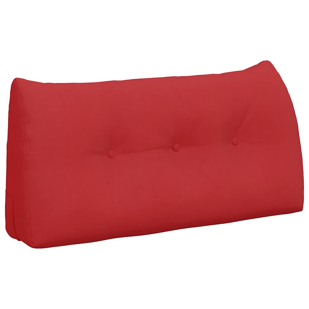 Vidaxl rugkussen rood 100 x 24 x 50 cm stof