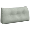 Cuscino schienale Vidaxx grigio chiaro 100 x 24 x 50 cm in velluto