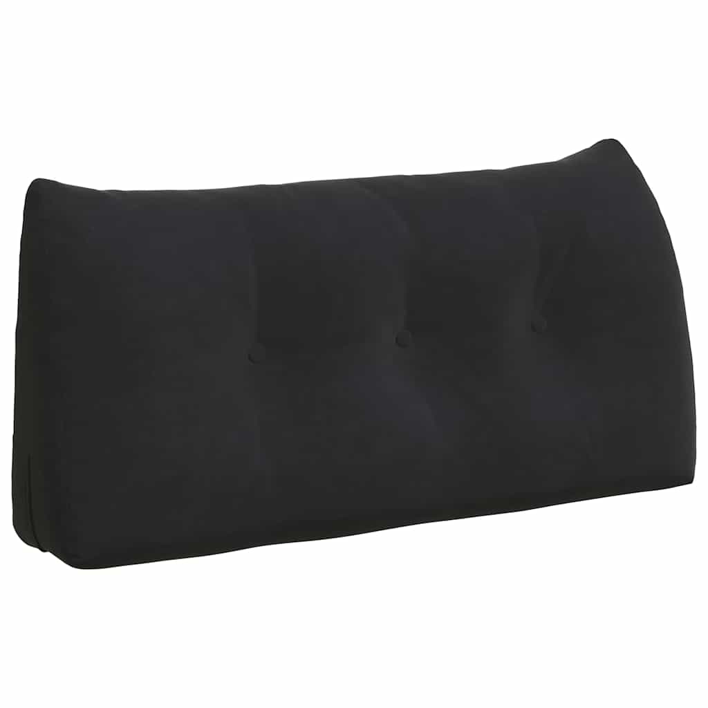 Cuscino schienale Vidaxx nero 100 x 24 x 50 cm velluto