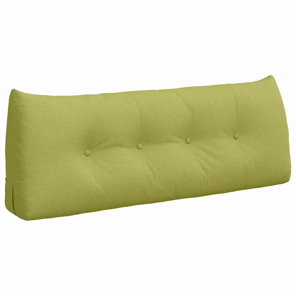 Cuscino schienale Vidaxx in tessuto verde chiaro 120 x 24 x 50 cm