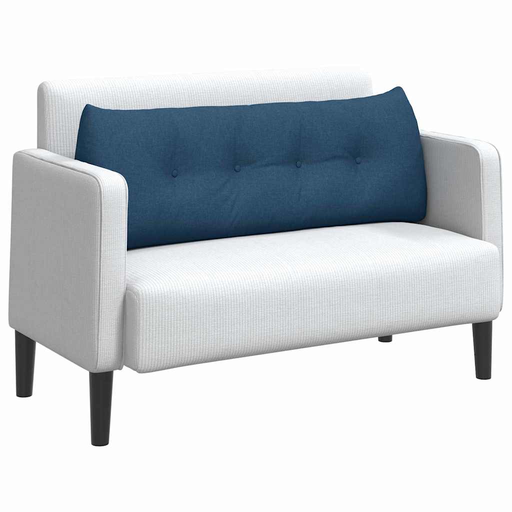 Cuscino schienale Vidaxx tessuto blu 140 x 24 x 50 cm