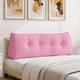 Vidaxl rugkussen roze 140 x 24 x 50 cm stof