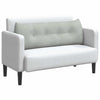 Cuscino schienale Vidaxx grigio chiaro 140 x 24 x 50 cm in velluto