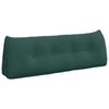 Vidaxl rugkussen donkergroen 140 x 24 x 50 cm fluweel