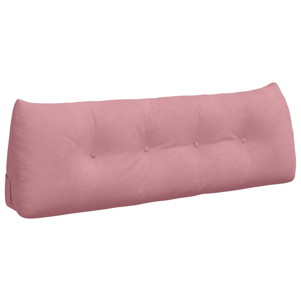 Cuscino schienale Vidaxx rosa 140 x 24 x 50 cm in velluto