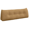 Cuscino schienale Vidaxx marrone 140 x 24 x 50 cm in velluto