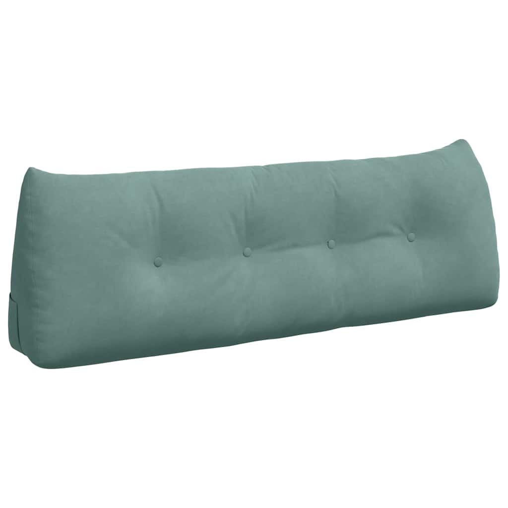 Vidaxl rugkussen zeegroen 140 x 24 x 50 cm fluweel