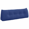 Cuscino per schienale Vidaxx blu polizia 140 x 24 x 50 cm in velluto