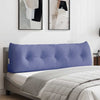Vidaxl rugkussen jeans blauw 160 x 24 x 50 cm stof