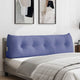 Vidaxl rugkussen jeans blauw 160 x 24 x 50 cm stof