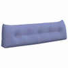 Vidaxl rugkussen jeans blauw 160 x 24 x 50 cm stof